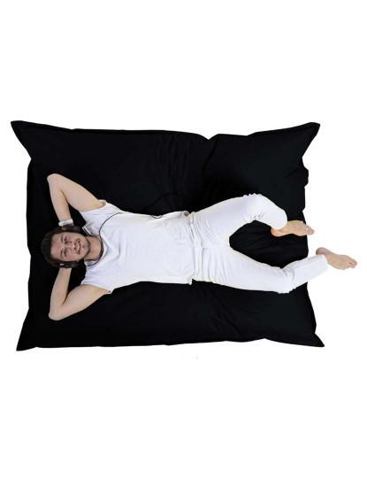 Pufe Almofada Gigante Preto