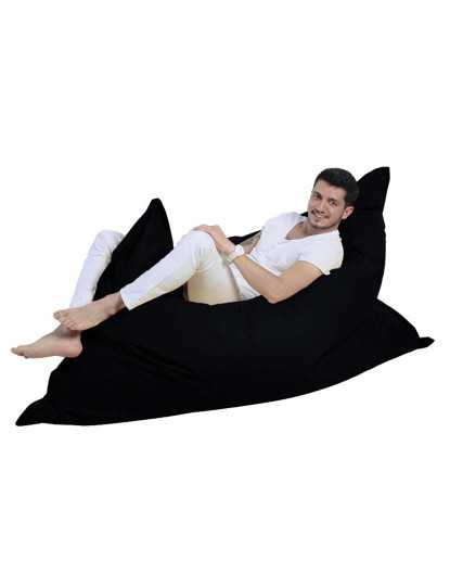 Pufe Almofada Gigante Preto