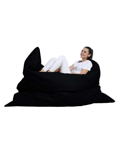 Pufe Almofada Gigante Preto