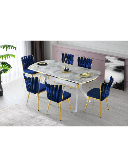 Mesa Jantar İkon 1002 Branco