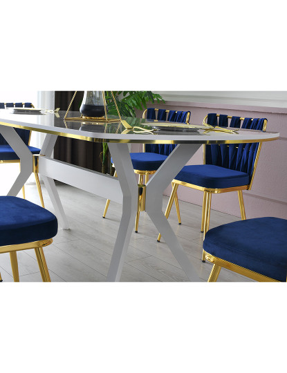 Mesa Jantar İkon 1002 Branco