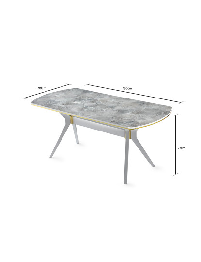 Mesa Jantar İkon 1002 Branco