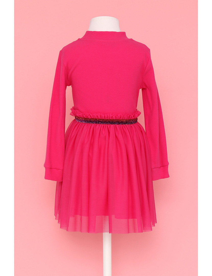 Vestido Super Agatha Menina Rosa