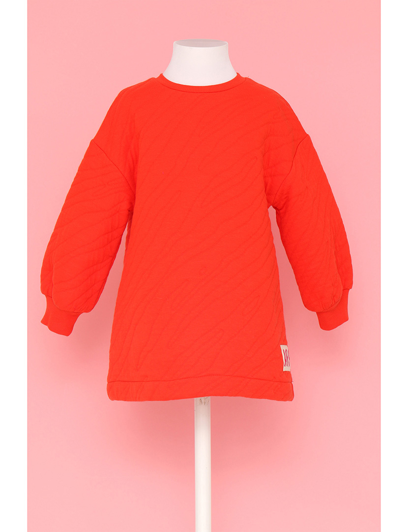 Vestido Vestido fofo Arp Menina Laranja