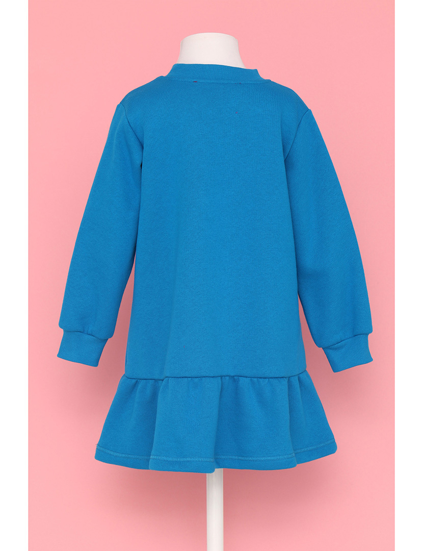 Vestido Party Time Menina Azul