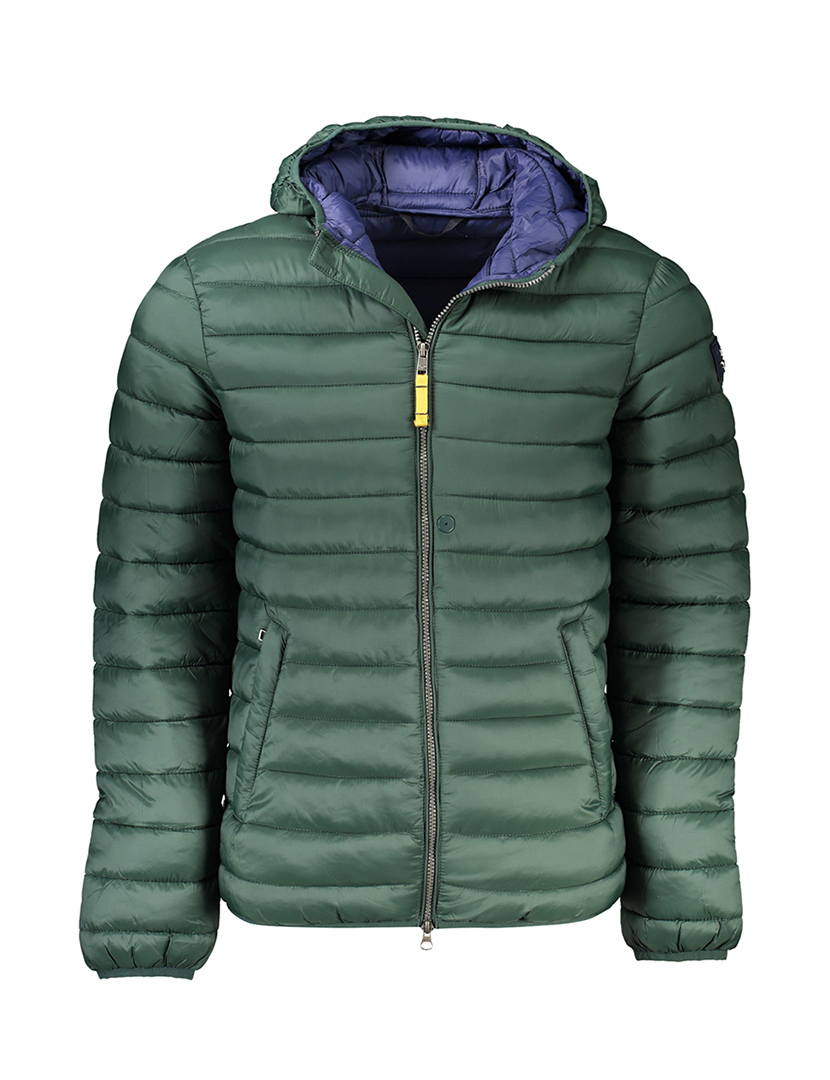 Casaco Homem com Capuz Verde