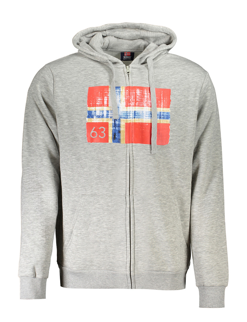 Casaco Homem com Capuz Cinzento