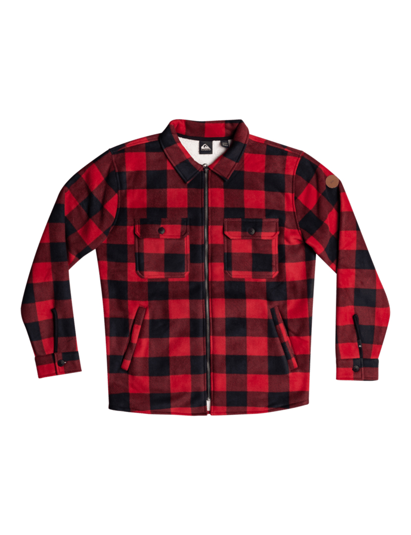 Casaco Homem Vermelho e Preto