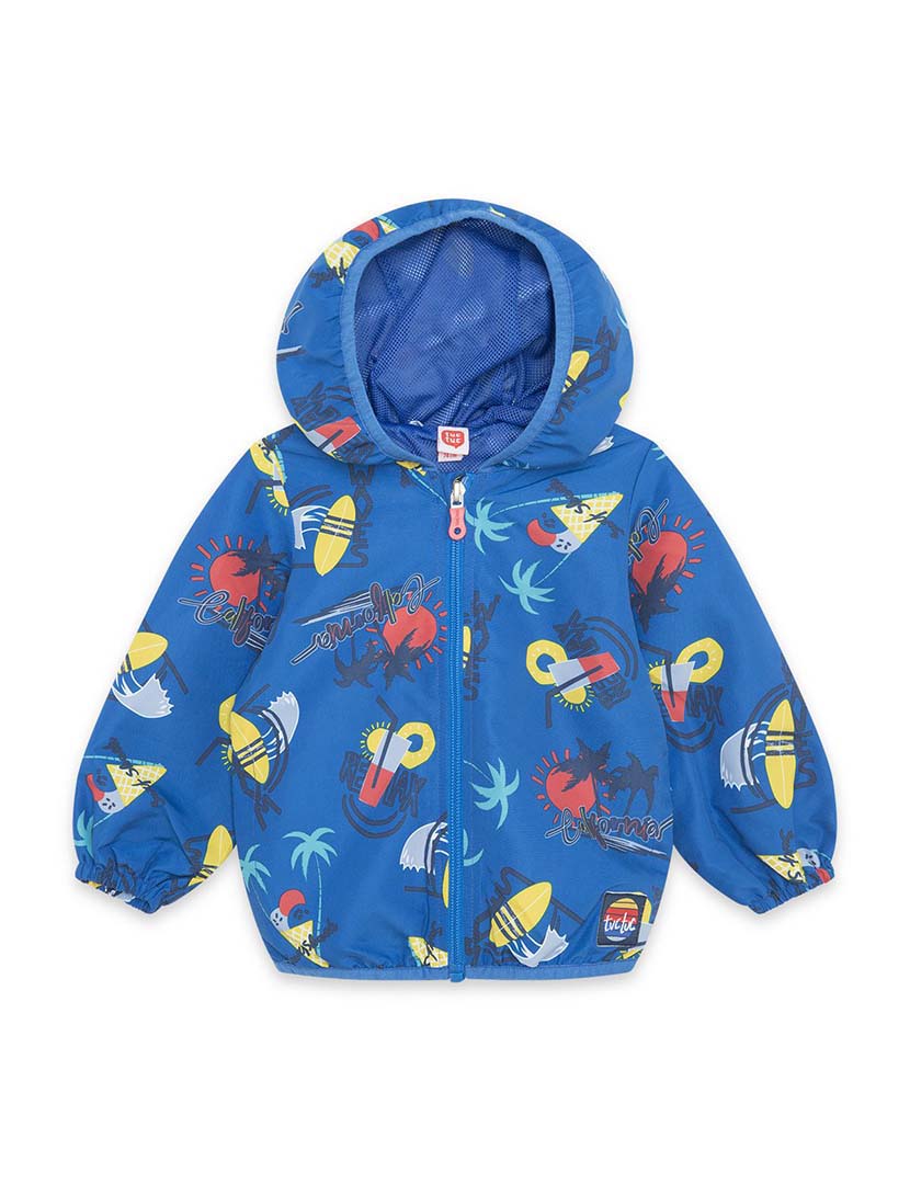 Boys' Windbreaker Jacket Multicolor