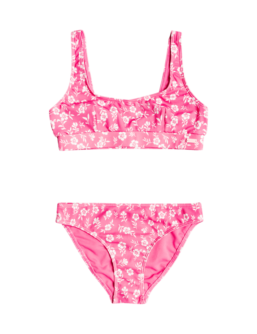 Biquini Rapariga Bralette Set Rosa
