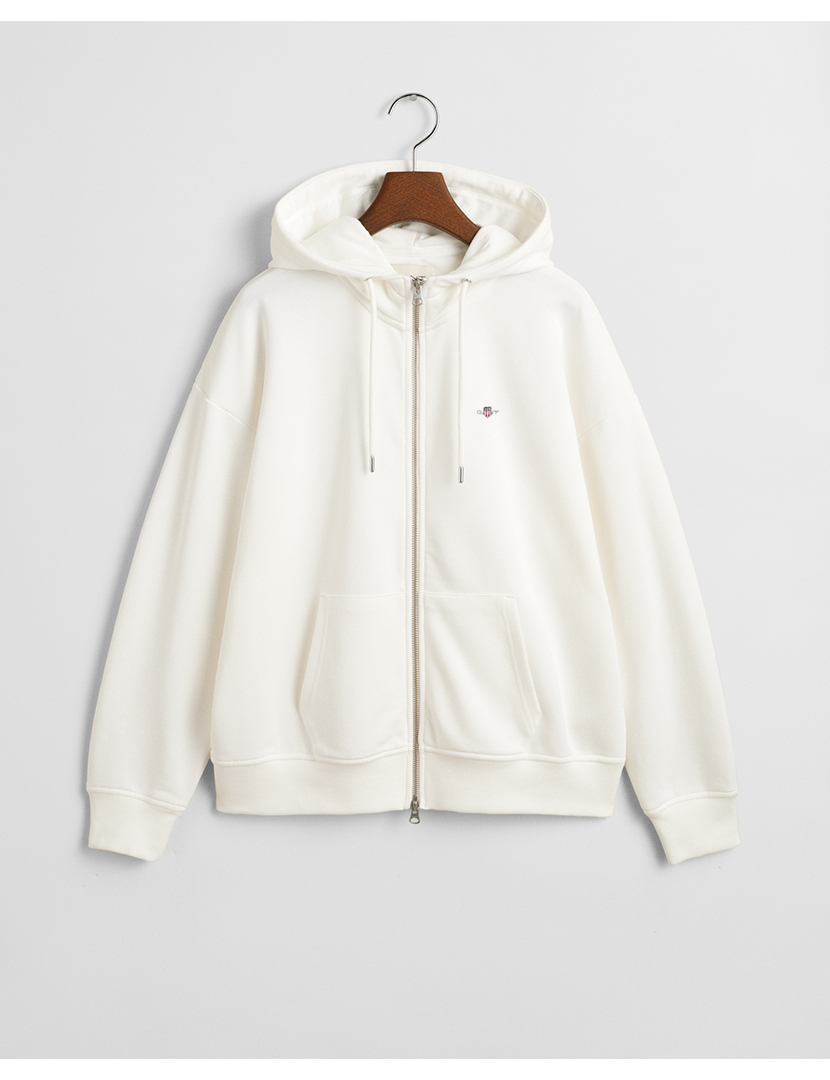 Casaco com Fecho Senhora Branco