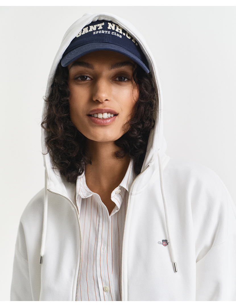 Casaco com Fecho Senhora Branco