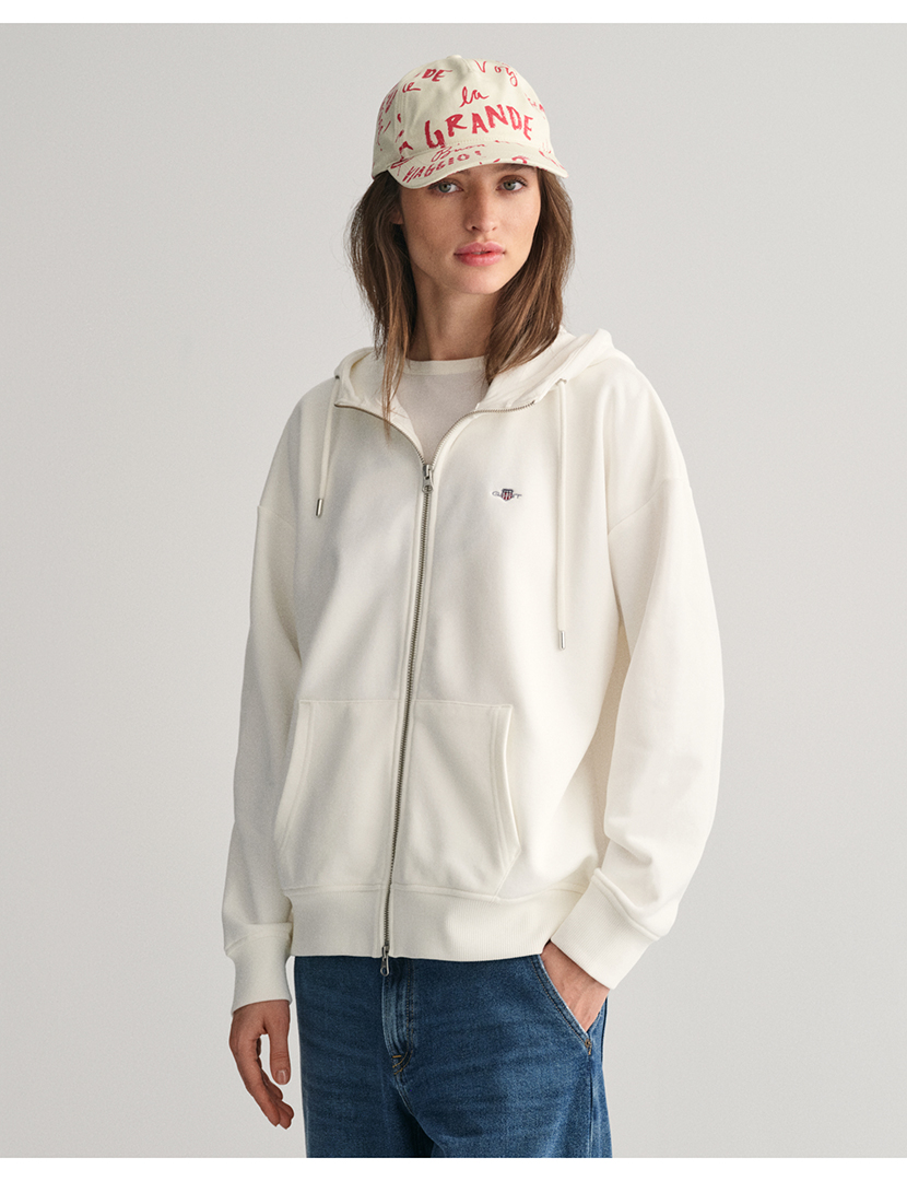 Casaco com Fecho Senhora Branco