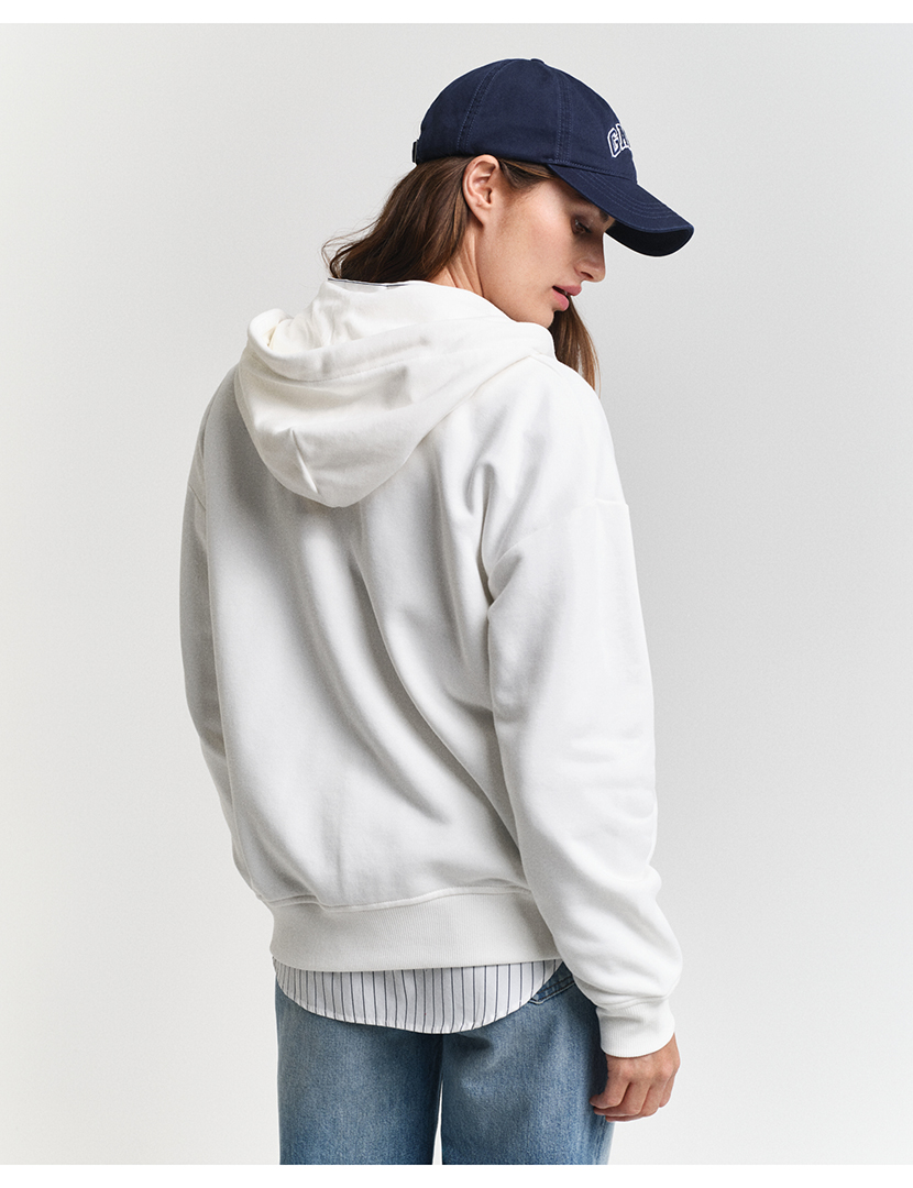 Casaco com Fecho Senhora Branco