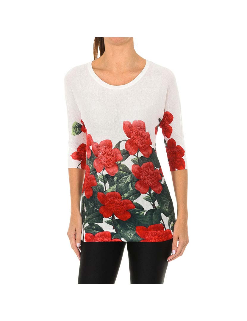 Camisola Manga 3/4 Senhora Multicor