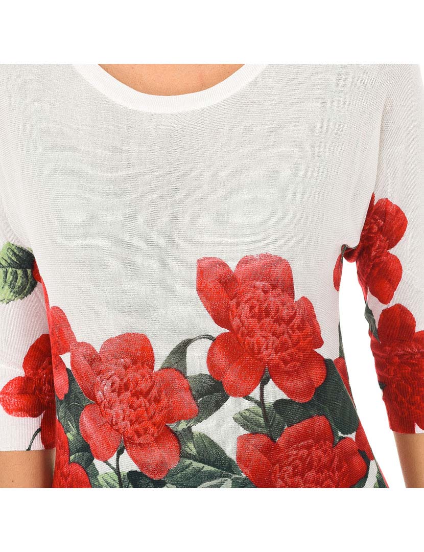 Camisola Manga 3/4 Senhora Multicor