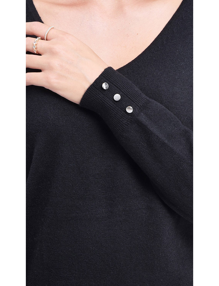 Camisola de Malha Senhora Preto