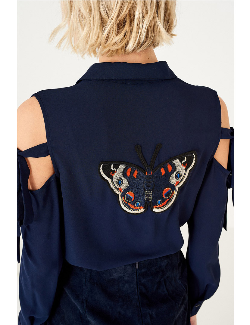 Camisa Senhora Azul