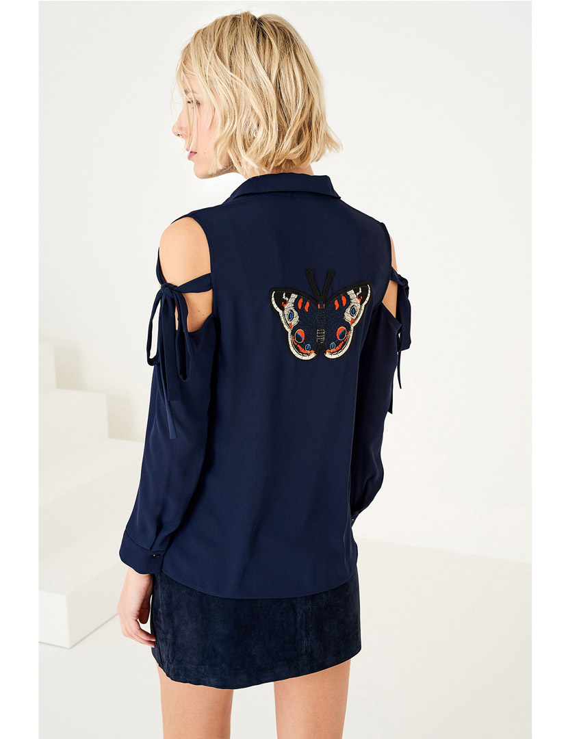 Camisa Senhora Azul