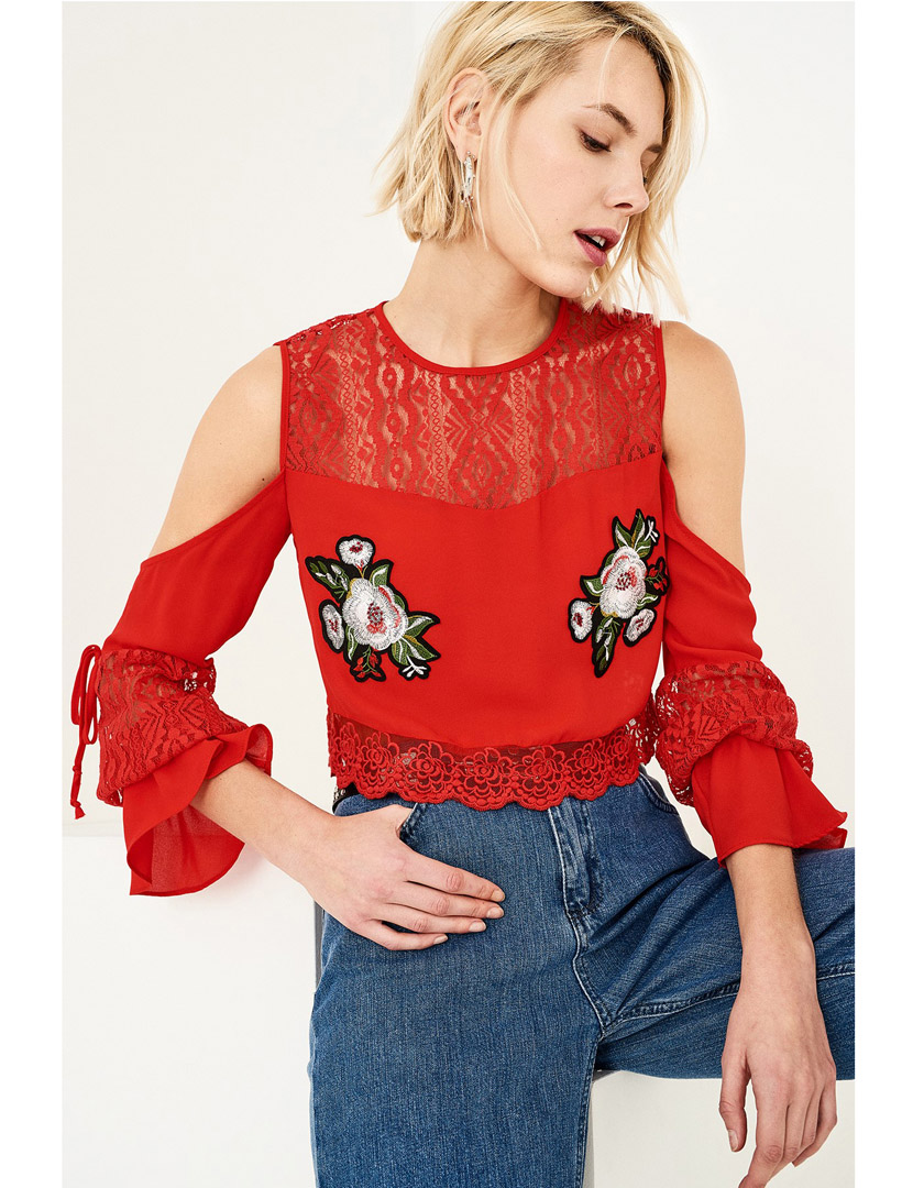 Blusa Senhora Vermelho