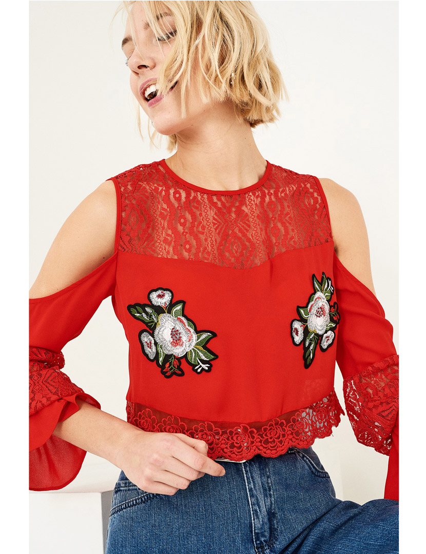 Blusa Senhora Vermelho