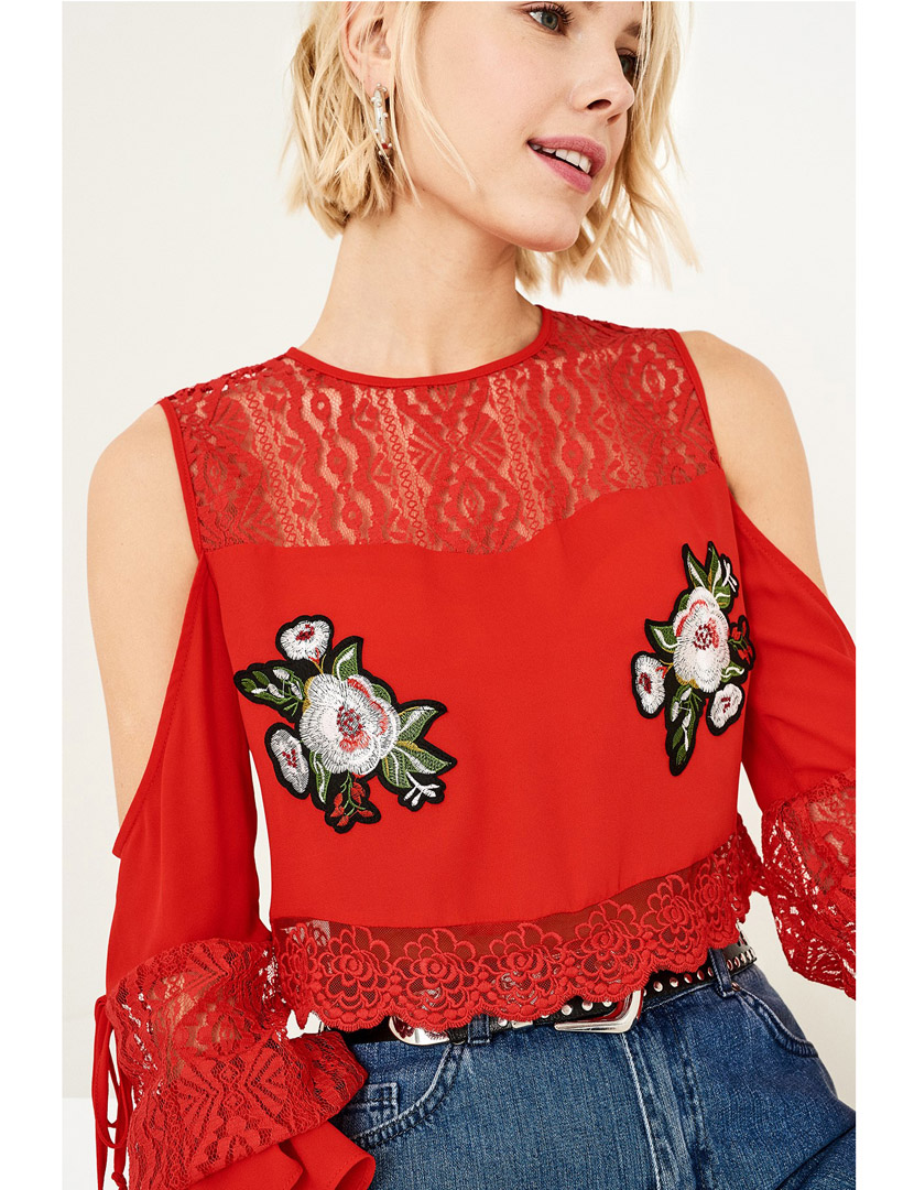 Blusa Senhora Vermelho