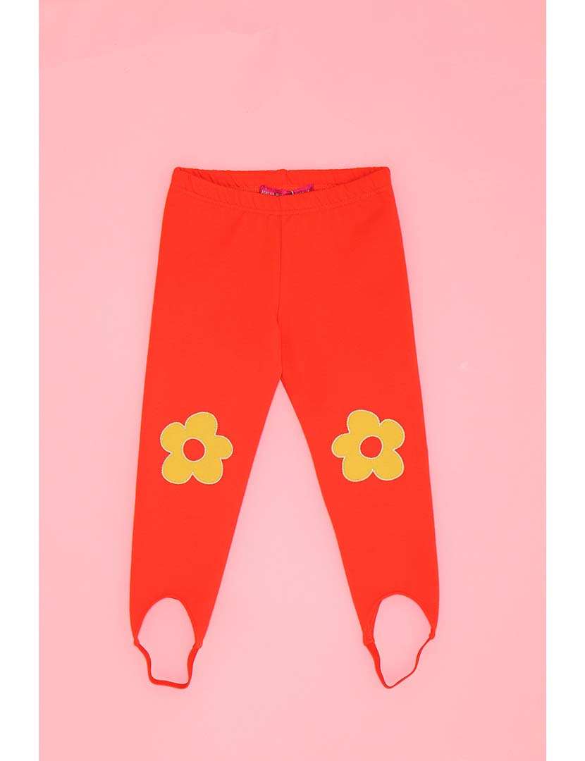 Calças Menina Laranja