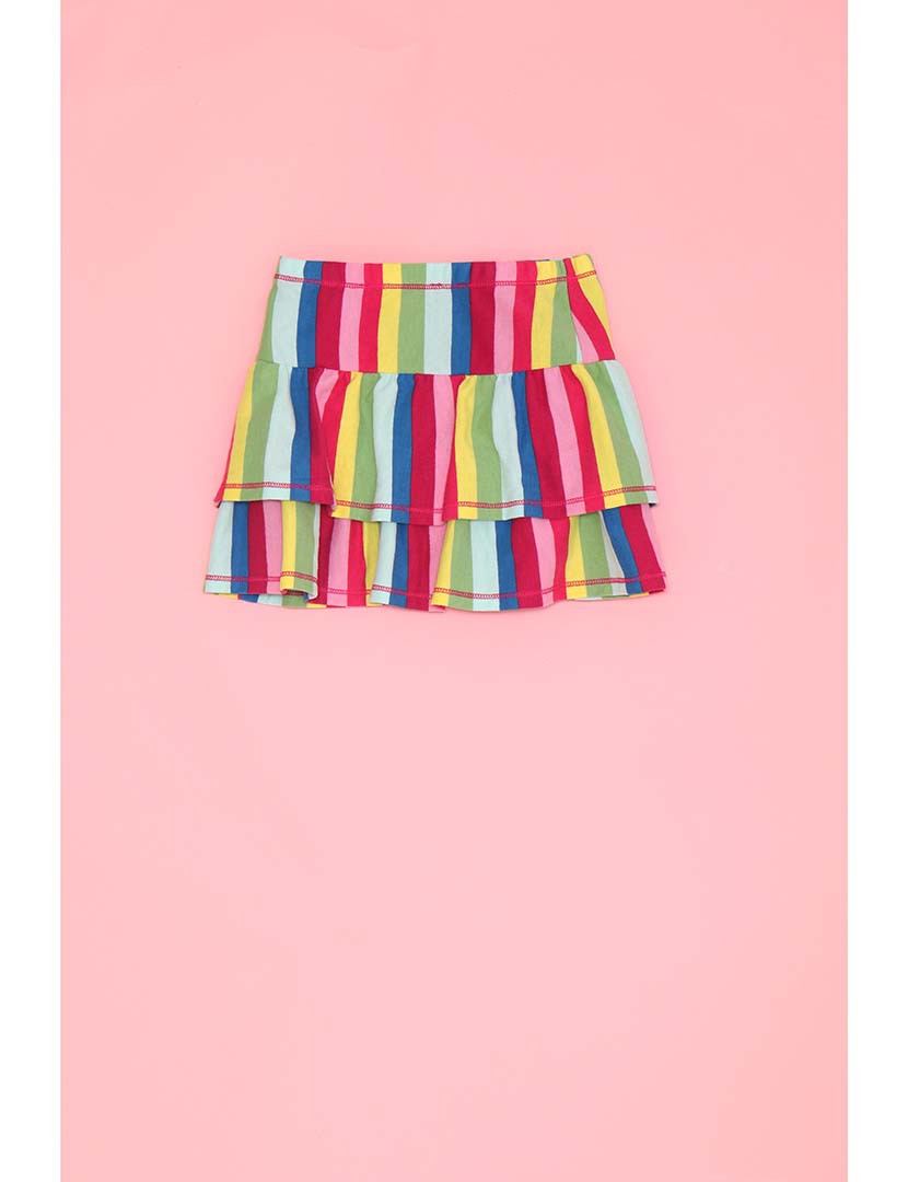 Saia Menina Multicor