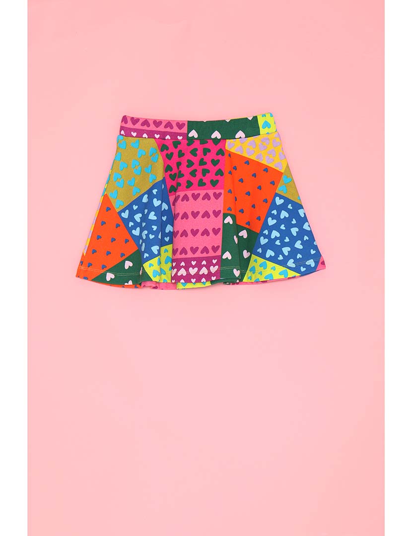 Saia Menina Multicor