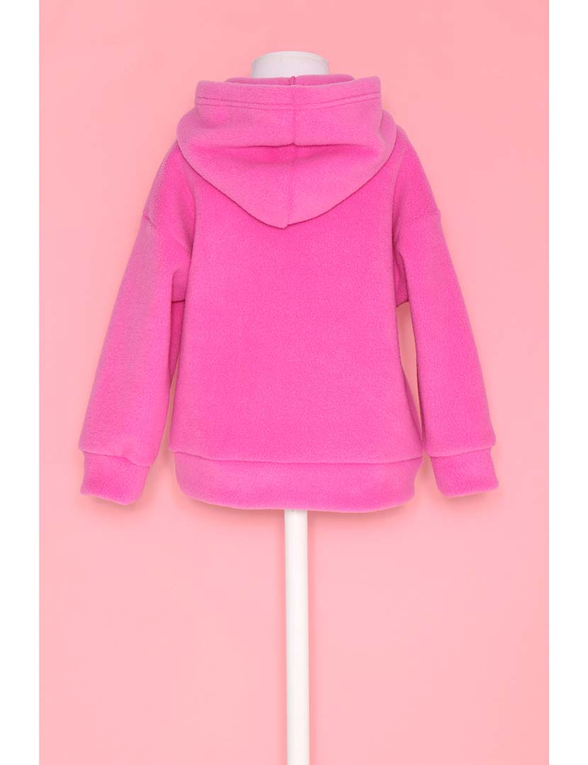Sweatshirt Essentials Menina Rosa