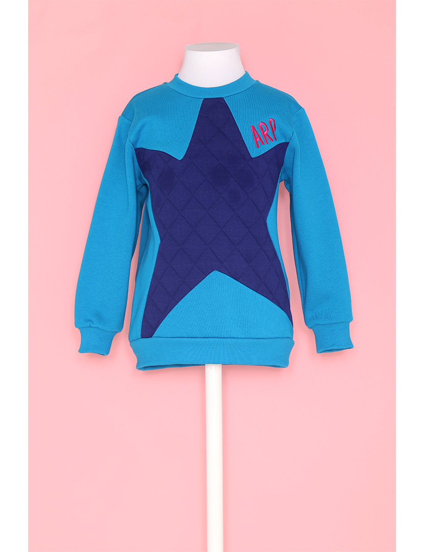 Sweatshirt Menina Azul