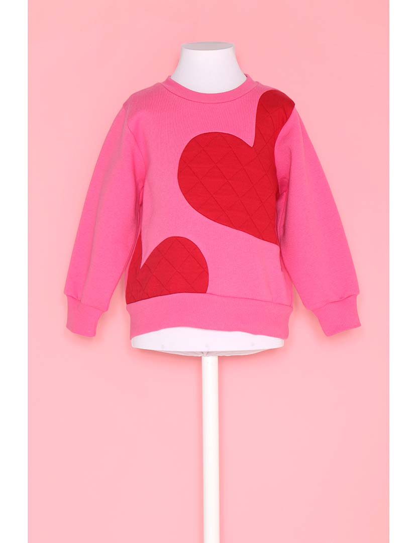 Sweatshirt Menina Rosa