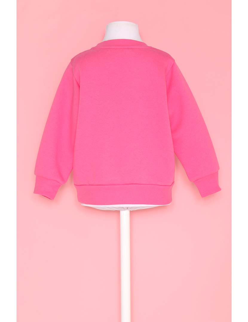 Sweatshirt Menina Rosa