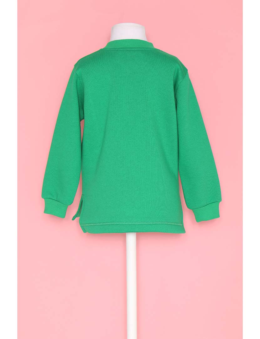 Sweatshirt Menina Verde