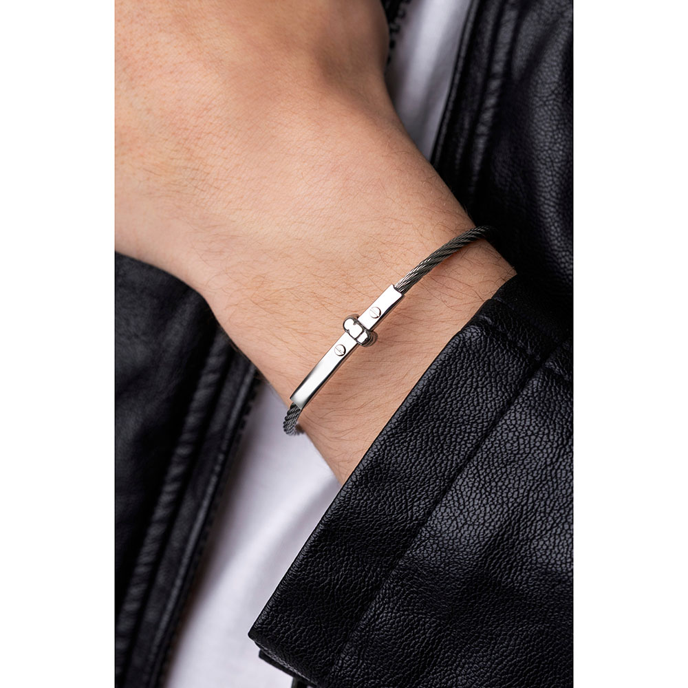 Pulseira Homem Prateado