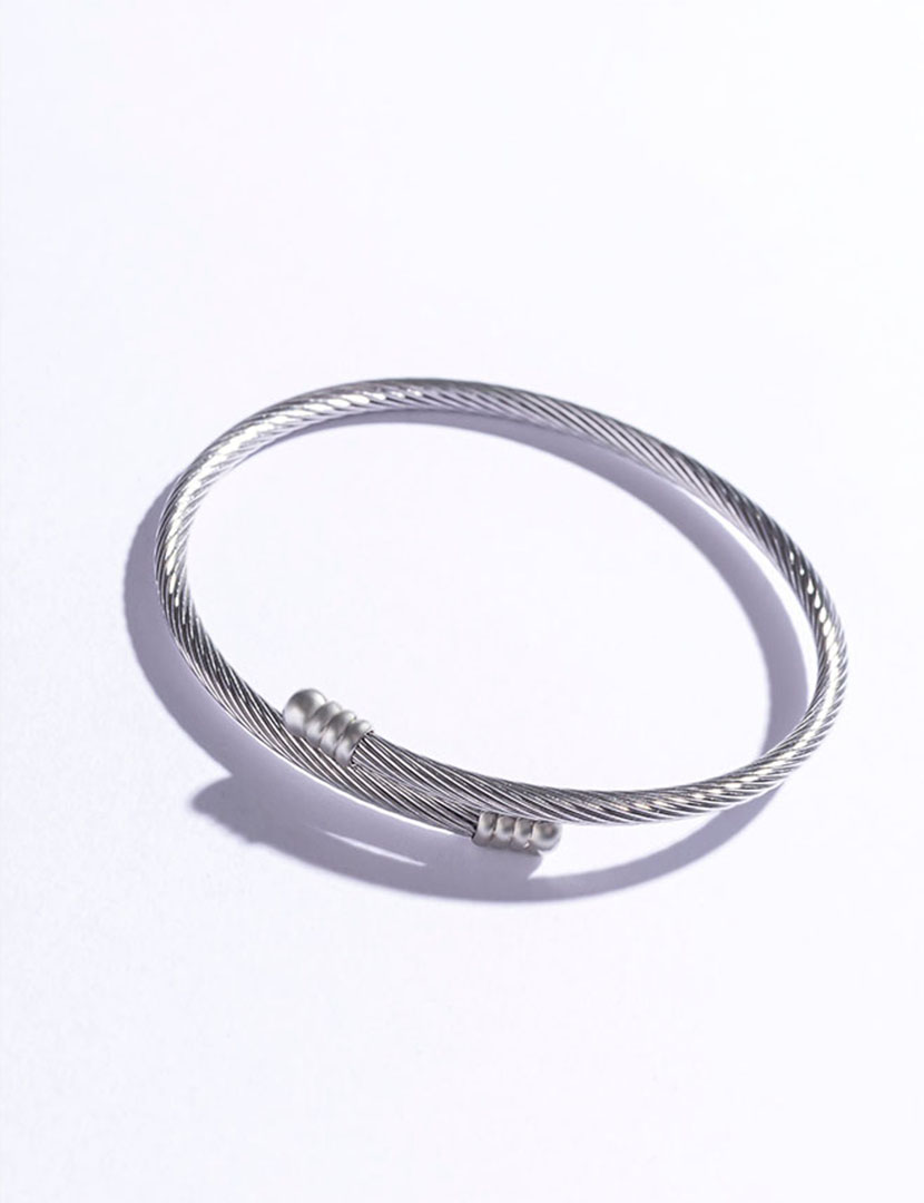 Pulseira Homem Prateado