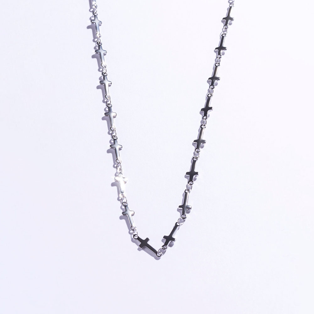 Colar Homem Prateado