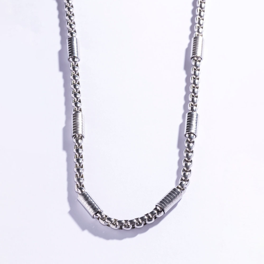 Colar Homem Prateado