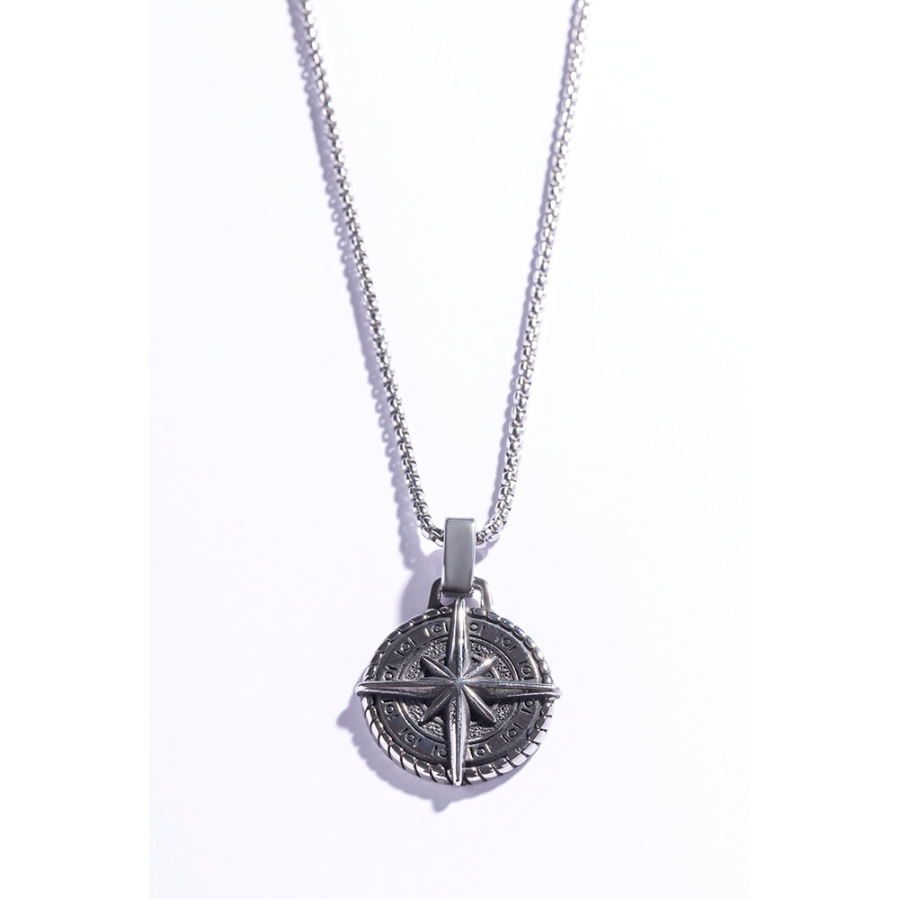 Colar Homem Prateado