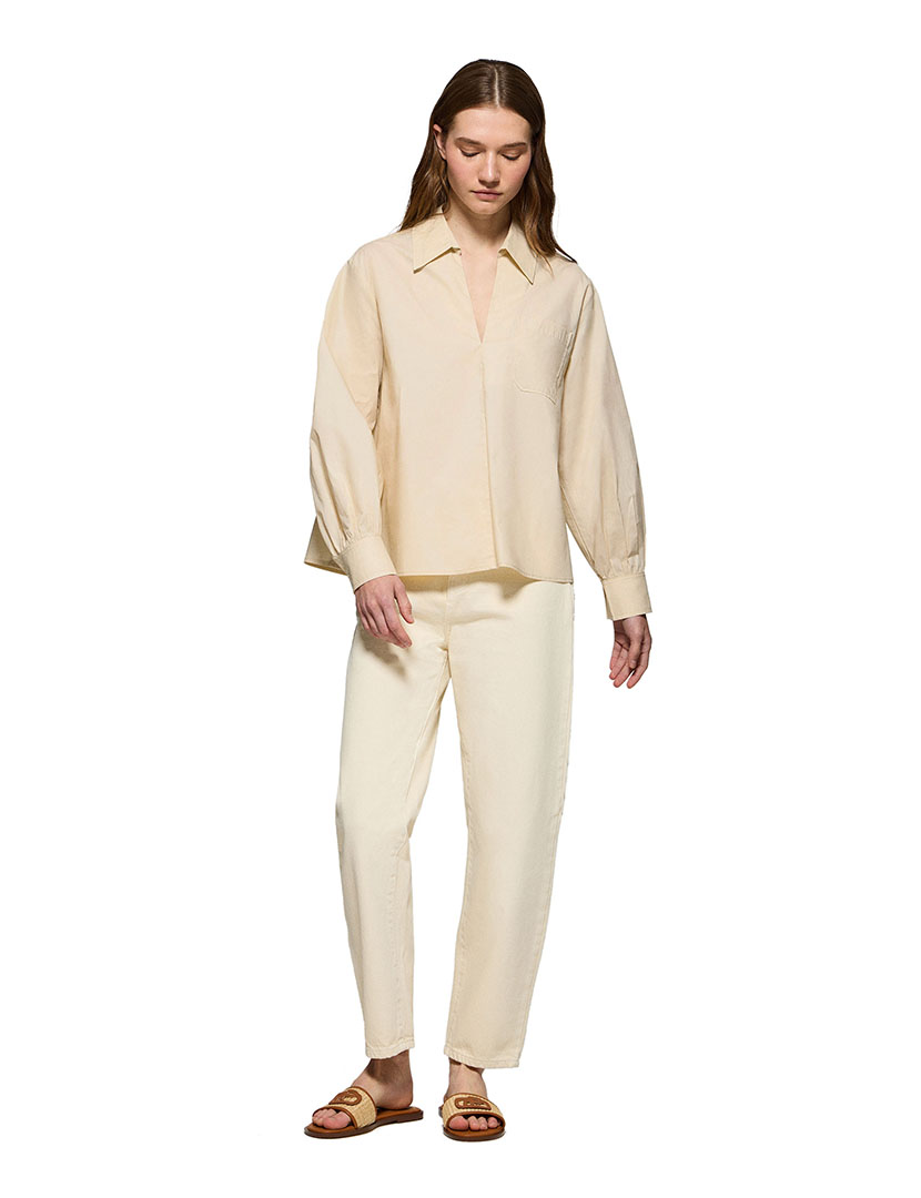 Camisa Senhora Solar Bege