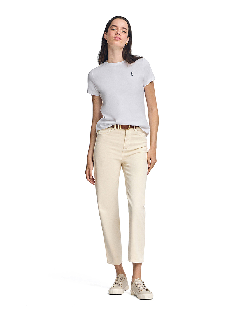 T-Shirt Rigby Go W Ss Vn Branco