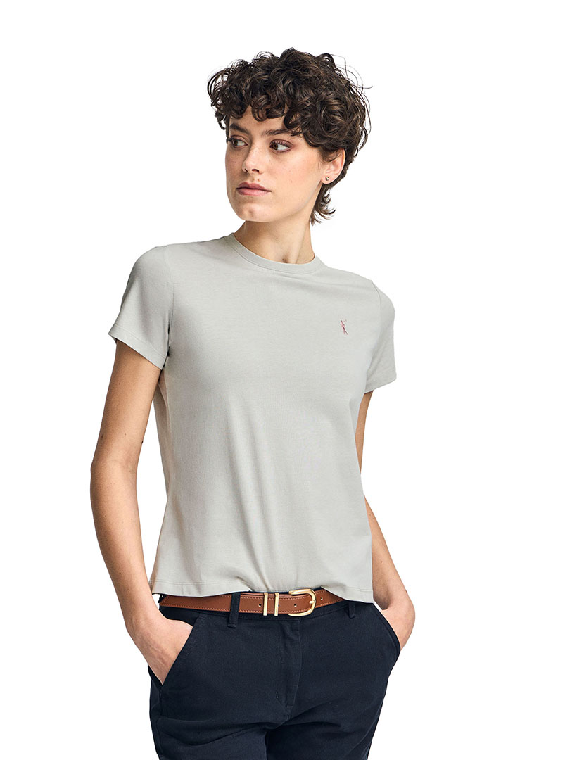 T-Shirt Rigby Go Cinza