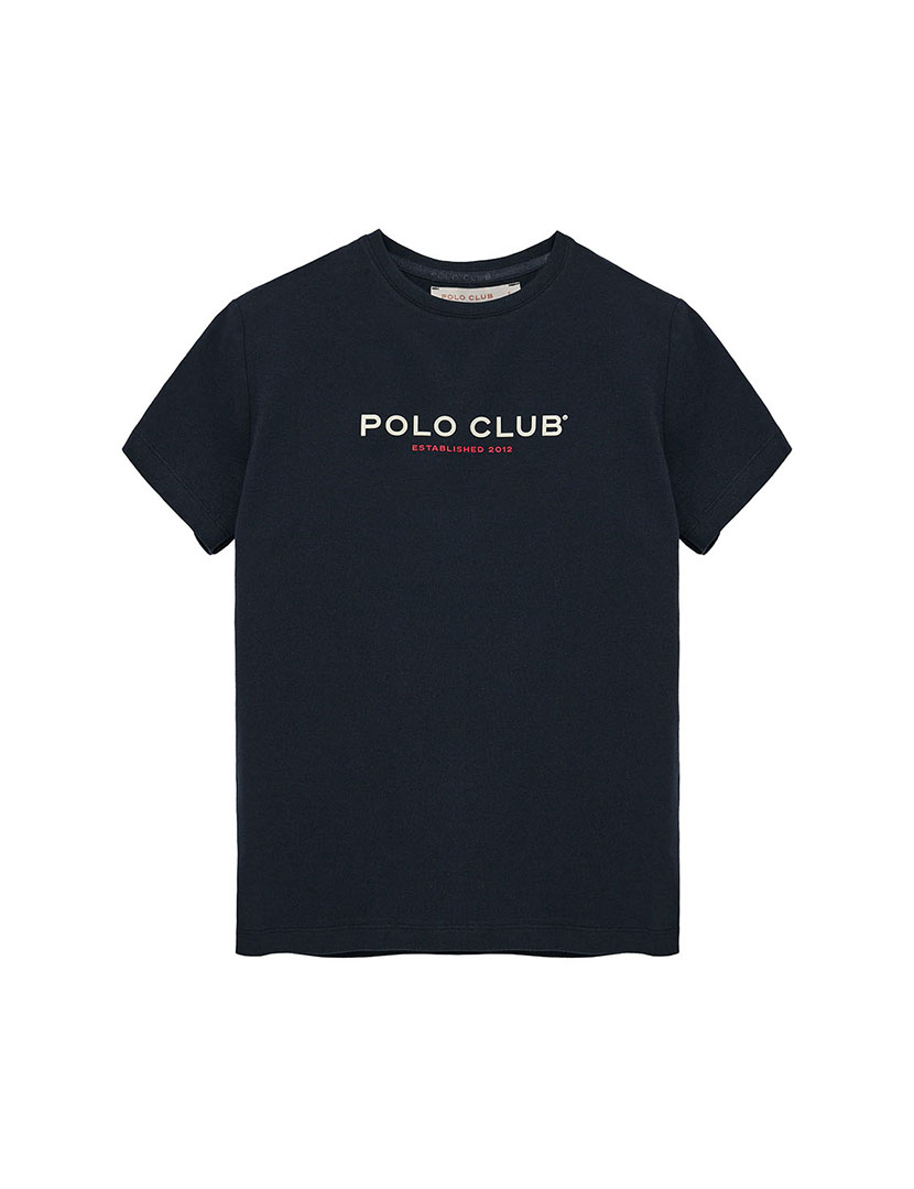 T-Shirt Est Minimal Title Ss W Azul Marinho