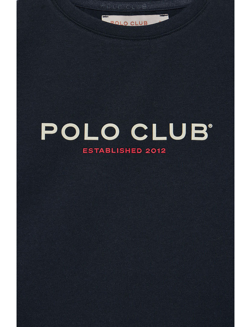 T-Shirt Est Minimal Title Ss W Azul Marinho