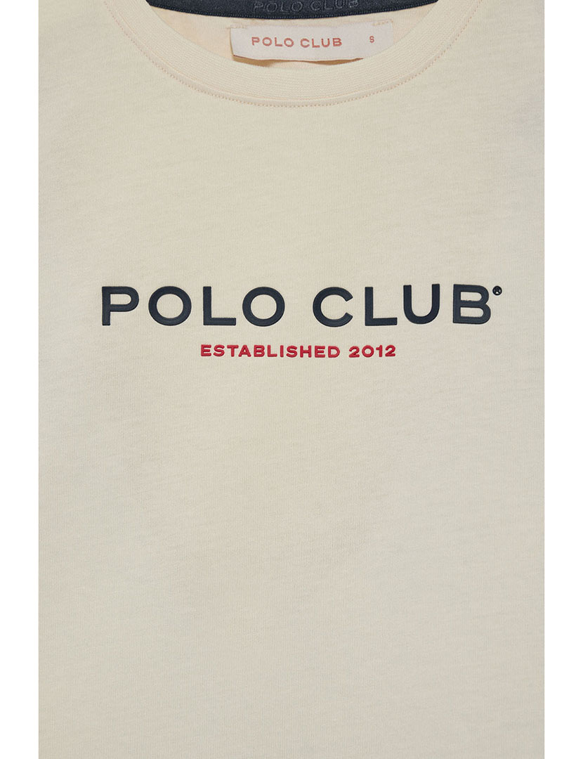 T-Shirt Est Minimal Title Ss W Ecru