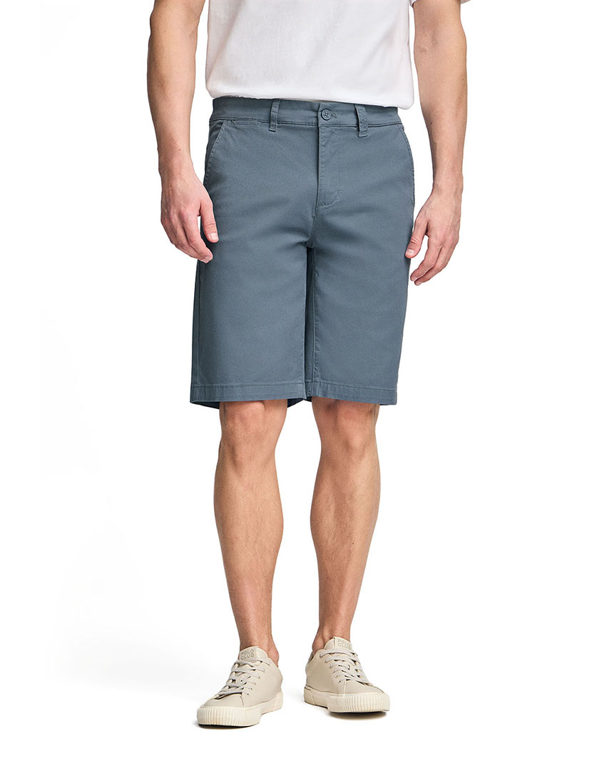 Calções Bermuda Minimal Relax Azul Denim