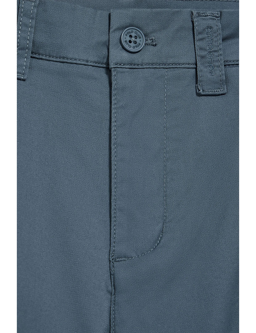 Calções Bermuda Minimal Relax Azul Denim