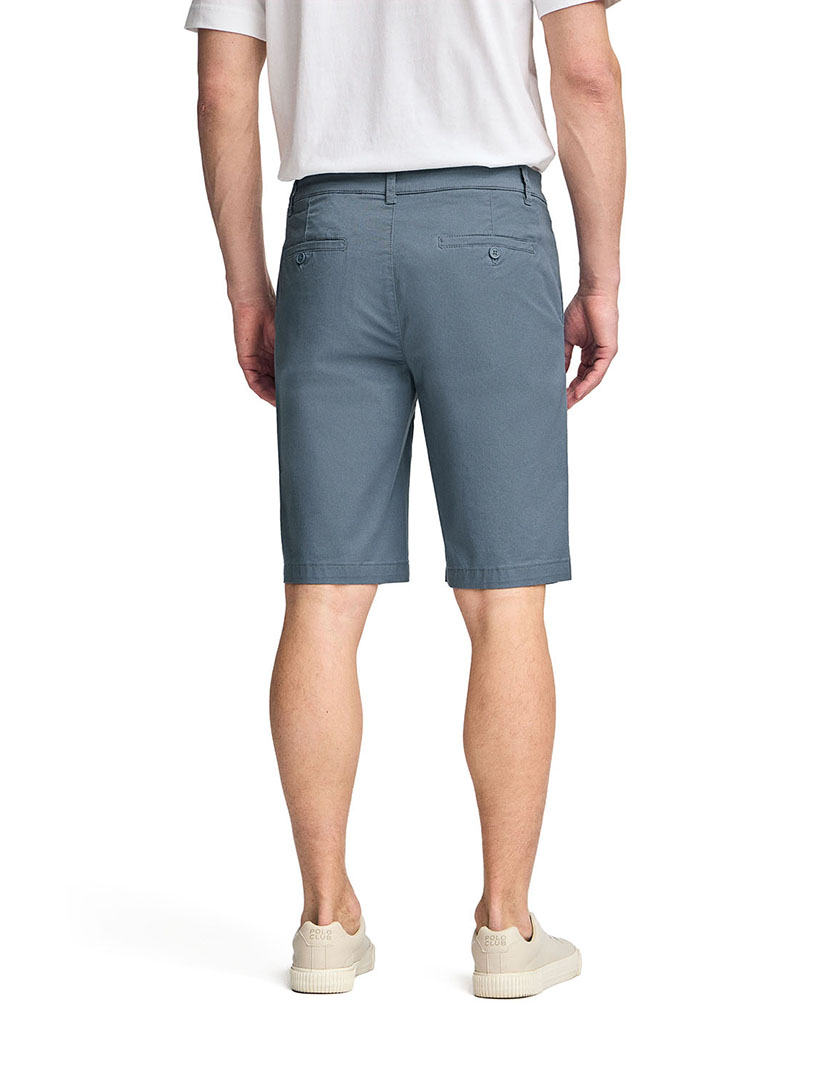 Calções Bermuda Minimal Relax Azul Denim