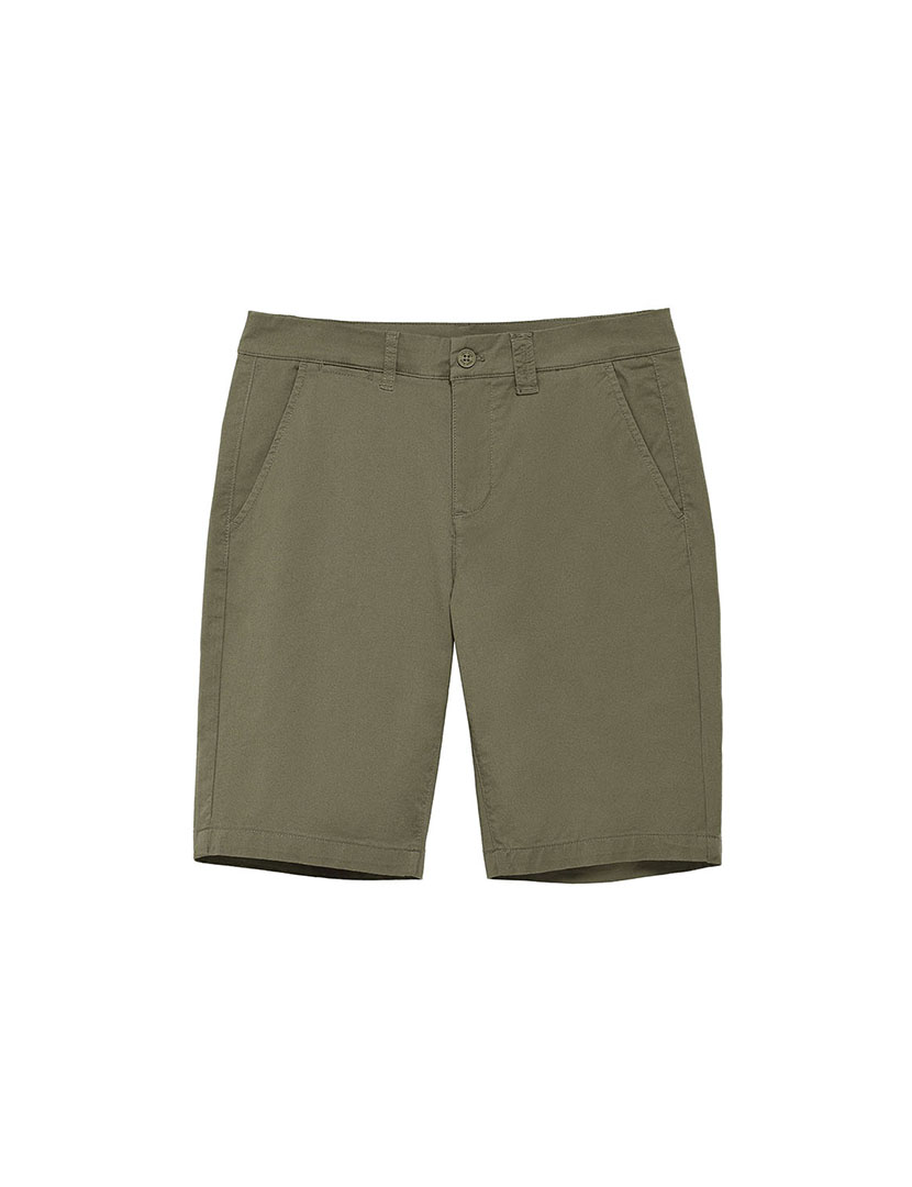 Calções Bermuda Minimal Relax Verde Khaki