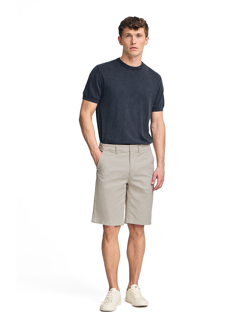 Calções Bermuda Minimal Relax Cinza